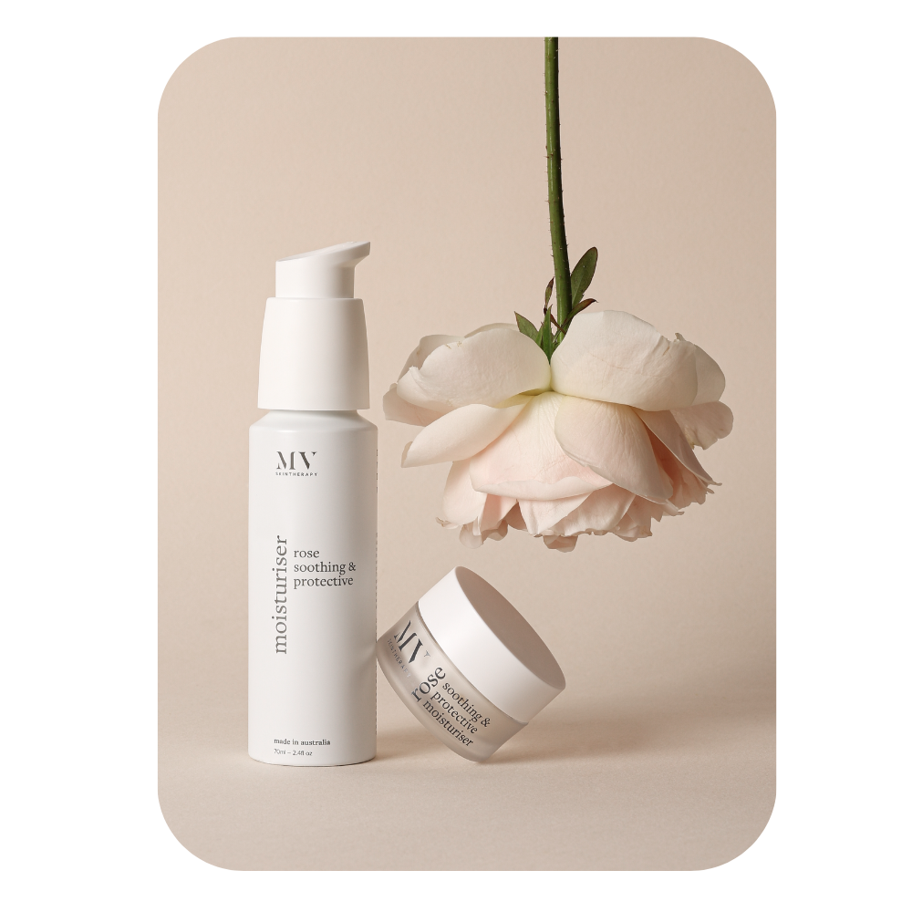 
                      
                        Rose Soothing & Protective Moisturiser
                      
                    